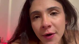 mouth explode deep throat