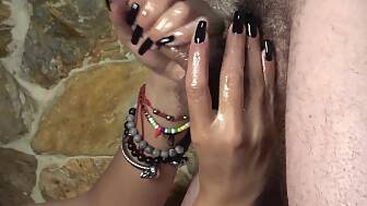 hj finishing cum dripping