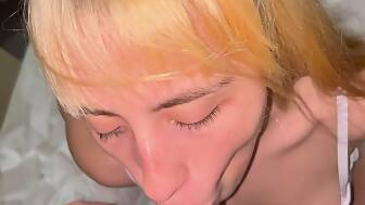 teen deepthroat bj