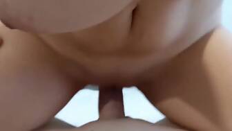 teenager riding prick pov