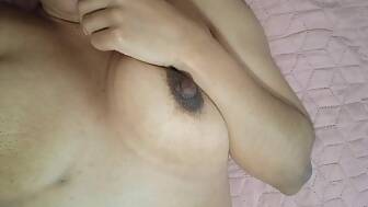stepmother caresses fondling