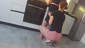 wife bangs kitchen