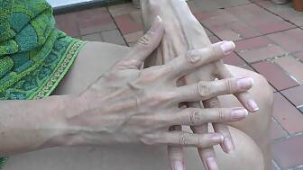 hands knees