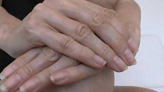 hands wank jizz hand