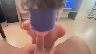teenager deep prick tied