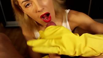 stepmom masturbate joi blowjob