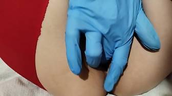 fingering wanking pussy