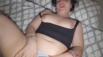 stepmom huge unshaved twat
