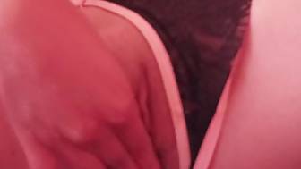 college masturbates closeup