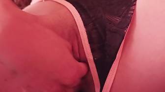 college masturbates closeup