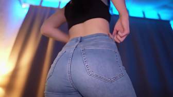joi jeans face sitting