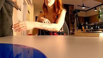 redhaired natural big titties