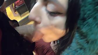 stepmom facefucked sperm