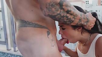 drilled mouth public jizz