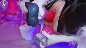 black anal dp jizz