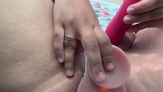 stepdaughter huge tits wanking
