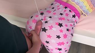 stepsister rub ass drill
