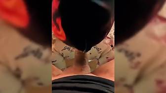 huge ass milf sucks
