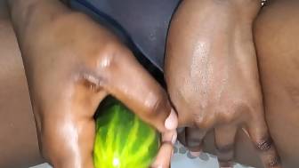 penetrating cunt cucumber