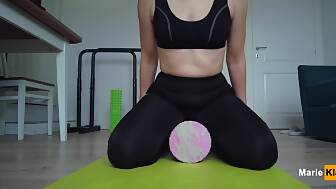 gym leggings humping