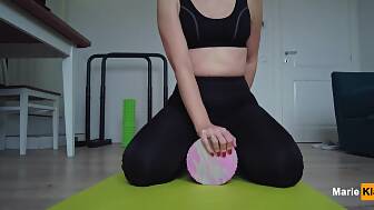 gym leggings humping