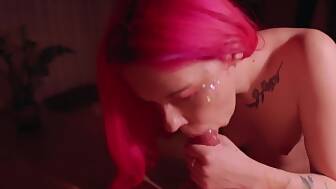 drill pussy sperm throat