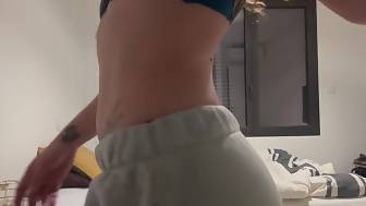 student striptease